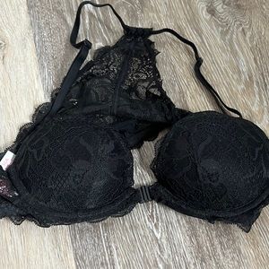 VS PINK Racerback Lace Bra